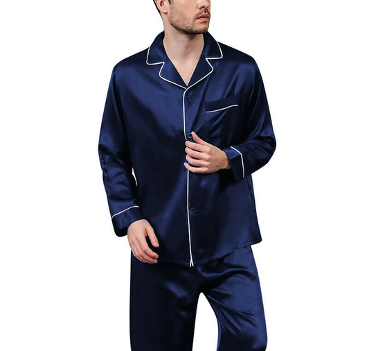Men's cotton pajamas 