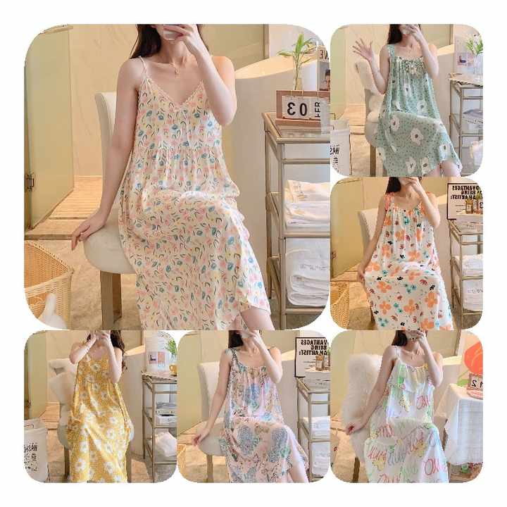 Wholesale Summer Korean Style Women's Pajamas Casual Sweet Cotton Pajamas Short Sleeve   بيجامات نسائية صيفية على الطراز الكوري بيجامات كاجوال قطنية من القطن الحلو بأكمام قصيرة فتحة رقبة على شكل حرفة