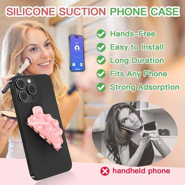 Double-sided circular suction silicone 