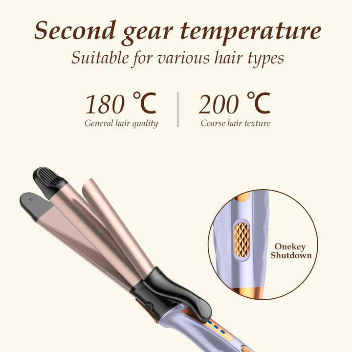 High Quality Long Barrel Beach Waver Hair Curling Iron 