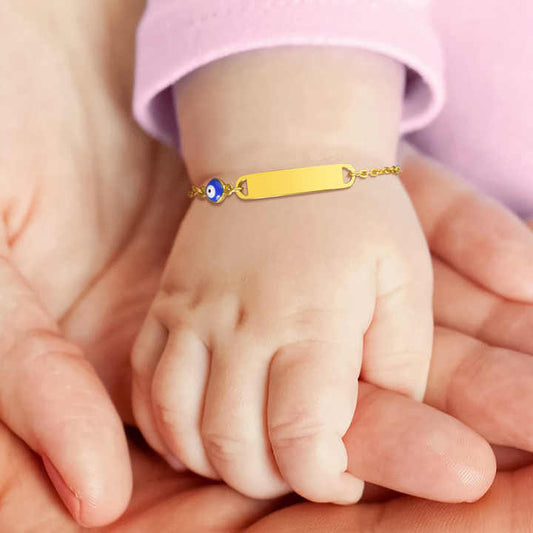 اكسسوارات أطفال سوار للاطفال مطلي ب الذهب