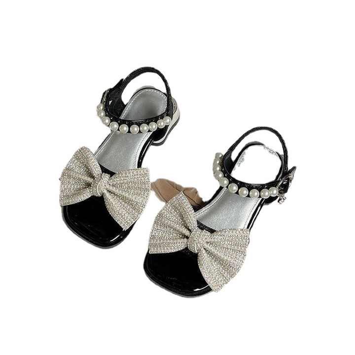 Girls Rhinestone Heel 