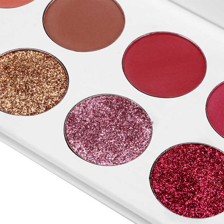 10 Colors Cosmetics Import China Loose Eyeshadow Pigment Eyeshadow 10 ألوان مستحضرات تجميل استيراد الصين فضفاضة بريق ظلال العيون الصباغ ظلال العيون