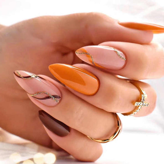 High Quality Artificial Popular Nails with Fashionable Design 