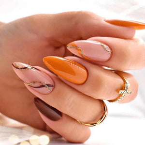 High Quality Artificial Popular Nails with Fashionable Design 