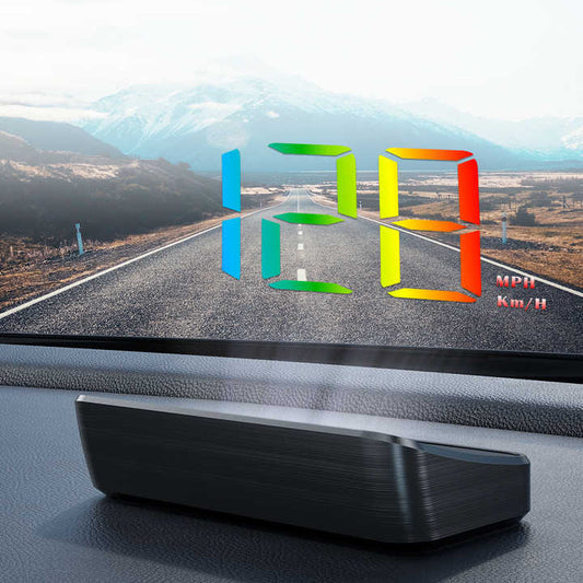 M4 Auto hud obd2 عرض رأس سرعة الزجاج . M4 Auto HUD OBD2 Head Up Display Car Windshield