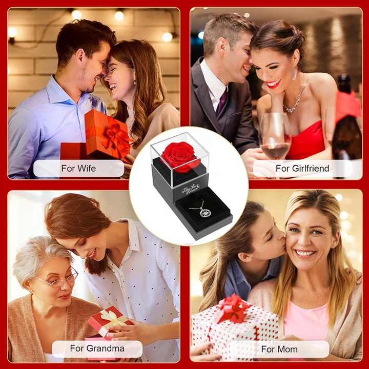 Flower Eternal Acrylic Rose Gift - Best Selling Products of the Year, Gift Box 