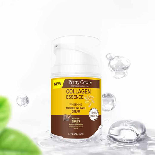Beauty Face Cream and Snail Collagen Face كريم تجميل الوجه الفعال ذو العلامة التجارية الخاصة وكريم الكولاجي