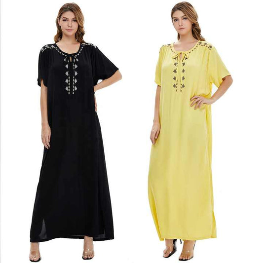 Muslim Kaftan Nighty for Ladies Dubai-قفطان إسلامي للنساء