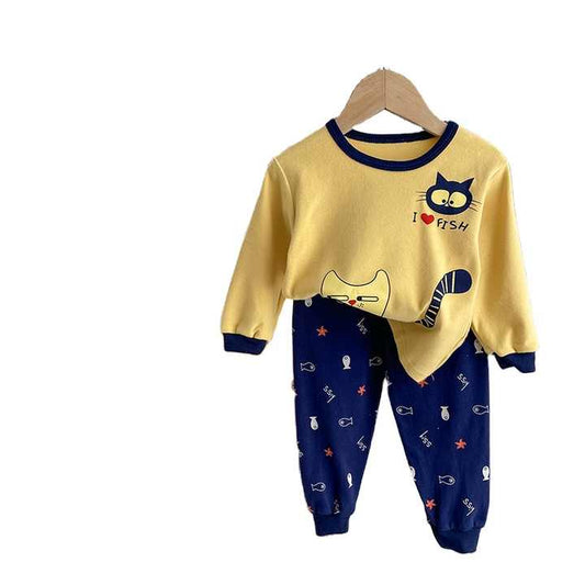 طقم بناتي وصبياني من القطن الخالص, Girls and boys pure cotton set