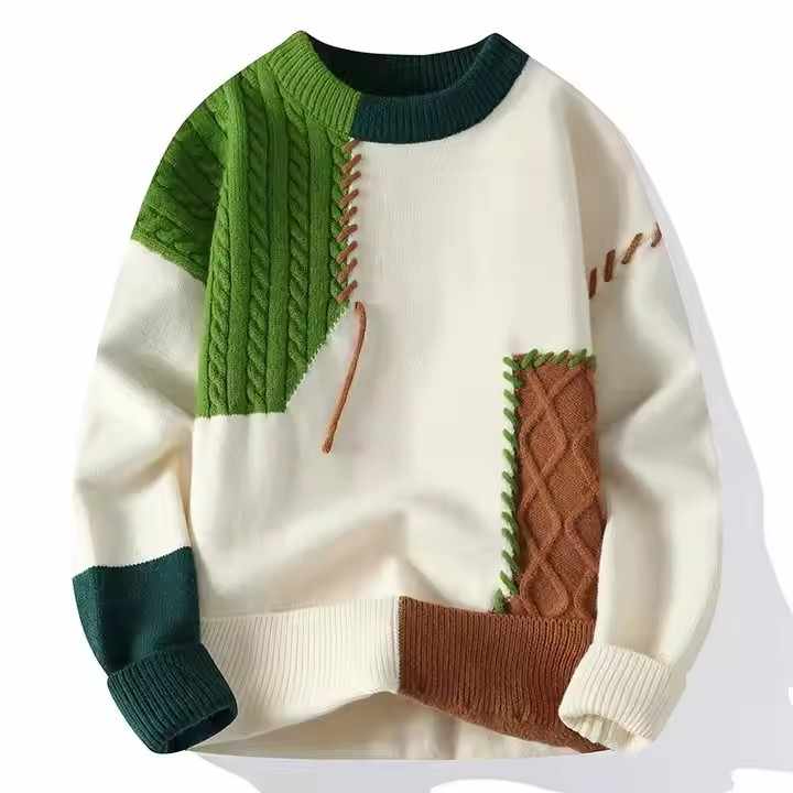 Men's Fashionable Knitted T-Shirt 