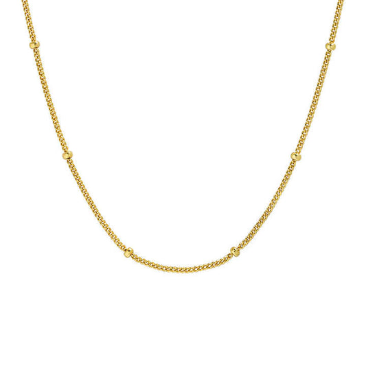 elegant gold necklace 