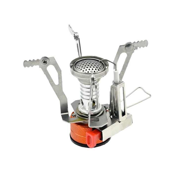 Ultra-Lightweight Compact Camping Gas Stove with 