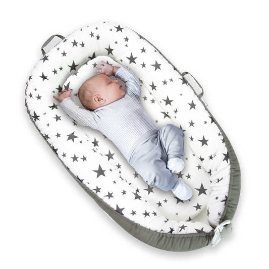 Baby Sleeping Nest Bed Portable Cotton-سرير نوم للأطفال