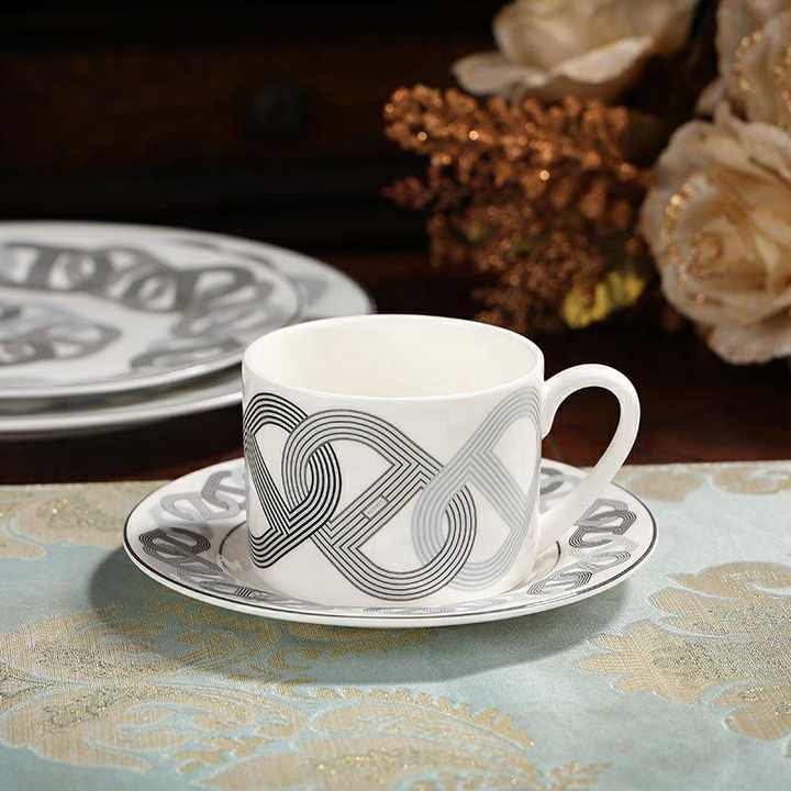 Ceramic dining room set plates 