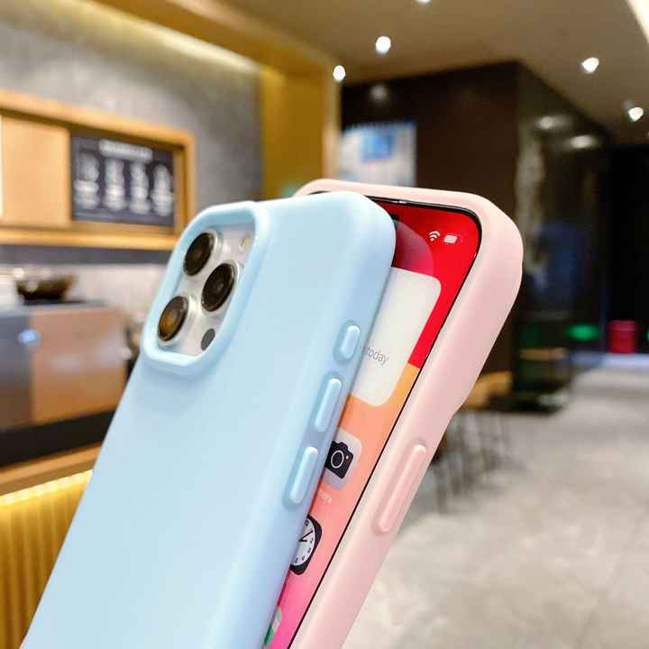 Food Grade Injection Candy Cute Color Liquid Silicone Case for iPhone X 11 12 13 14 15 16 Pro Max 