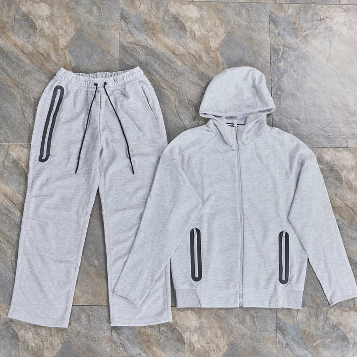 Zip-up hoodies, hoodie jackets and sweatpants for men and women 