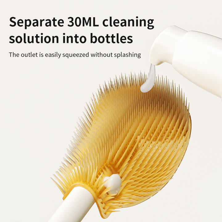 Travel-Friendly Baby Bottle Straw Brush Set 
