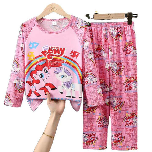 طقم بيجامات خريفي كم طويل