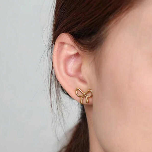 Bowknot Necklace, Earrings and Bracelet Set