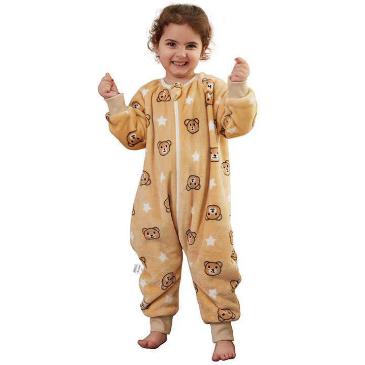 Boys' long-sleeved pajamas 
