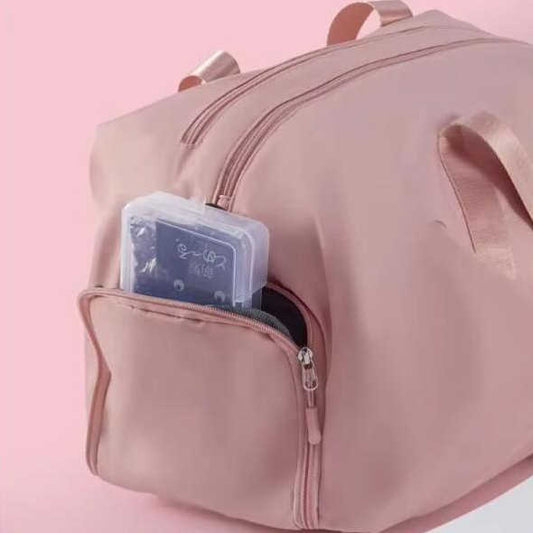 حقيبة سفر كبيرة من جلد البولي يوريثان