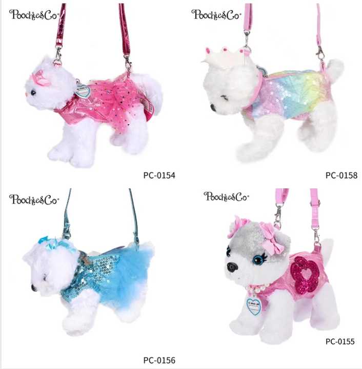 Cute Kids Shoulder Bag, Plush Handbag and Purse, Holiday Gift, Stylish Accessory for Children 