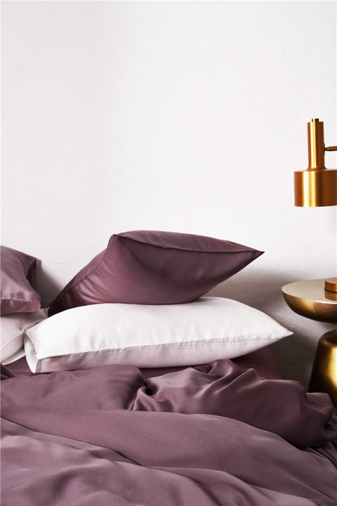 Fitted Sheets with 4 Pillowcases طقم ملاءات من الخيزران، 6 قطع، مقاس كوين،،