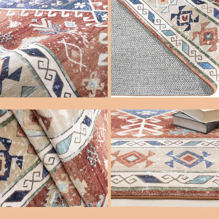 Modern, Contemporary, Fashionable, Slip Resistant Polyester Area Rug 