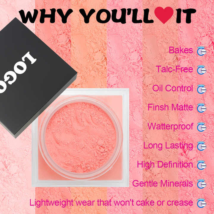أحمر خدود الوجه علامة تجارية خاصة Face Blush Private Label Brand