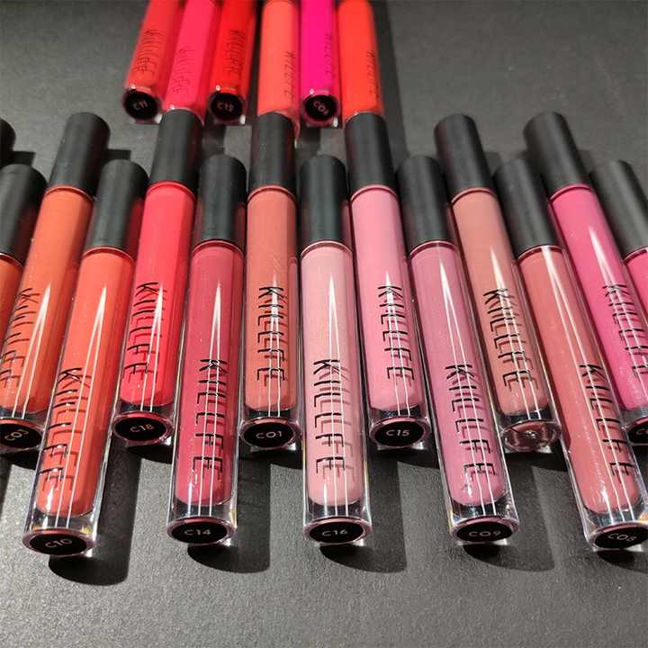Maquillaje or mayor non-stick liquid lipstick makeup products with custom logo 20 colors pigment 