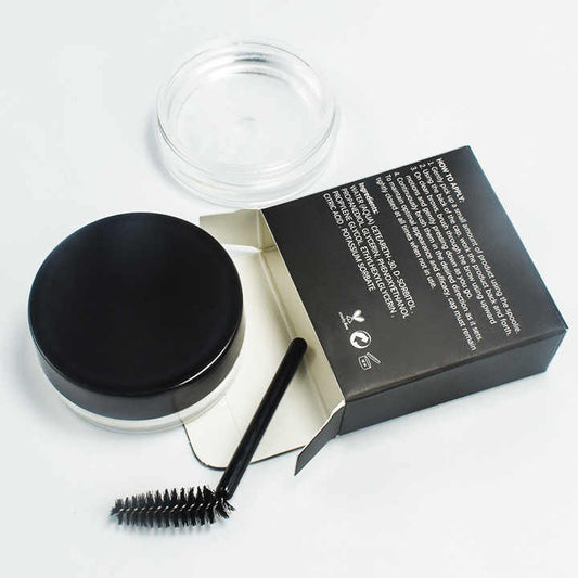 Eyebrow gel fixing and cleaning 