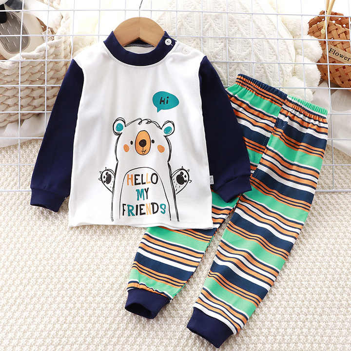 Long sleeve children's clothing 