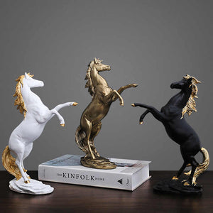 Luxury Home Decor, Exquisite Modern Resin Animal Sculpture 