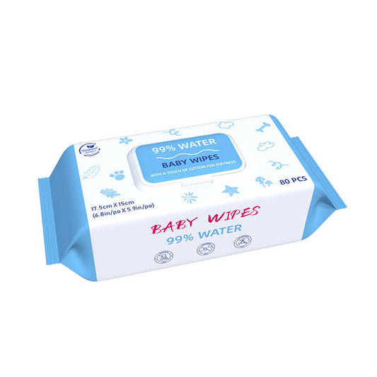 High Quality Custom Logo Dry Baby Wet Wipes 