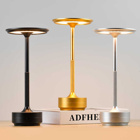 metal table lamp 