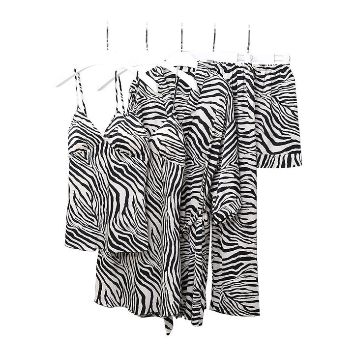 أثواب حريرية نسائية ملابس نوم للفتيات أطقم بيجامات بدلات ليلية  Wholesale Women's Silk Robes Girls Sleepwear Pajama Sets