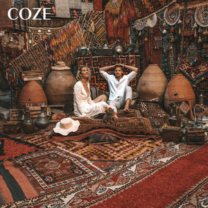 Bedroom Bedside Rug High-end Indoor Persian Rug Washable Anti-slip Study Antique Style Customization Carpet 