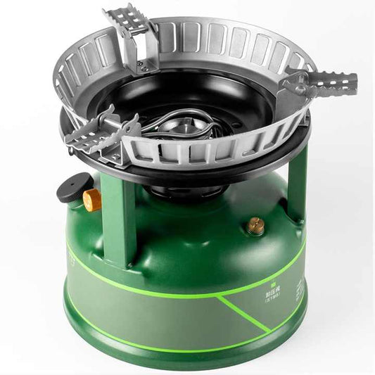 موقد تخييم متعدد الوقود السائل يعمل بالبنزين . Multi-fuel camping stove, gasoline stove,