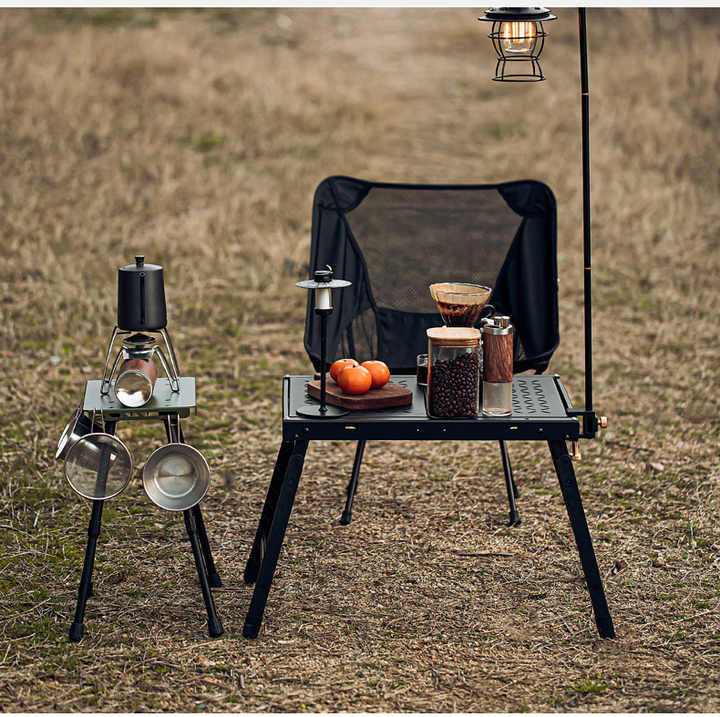 Portable Double Backpack, Tactical Table Stool 