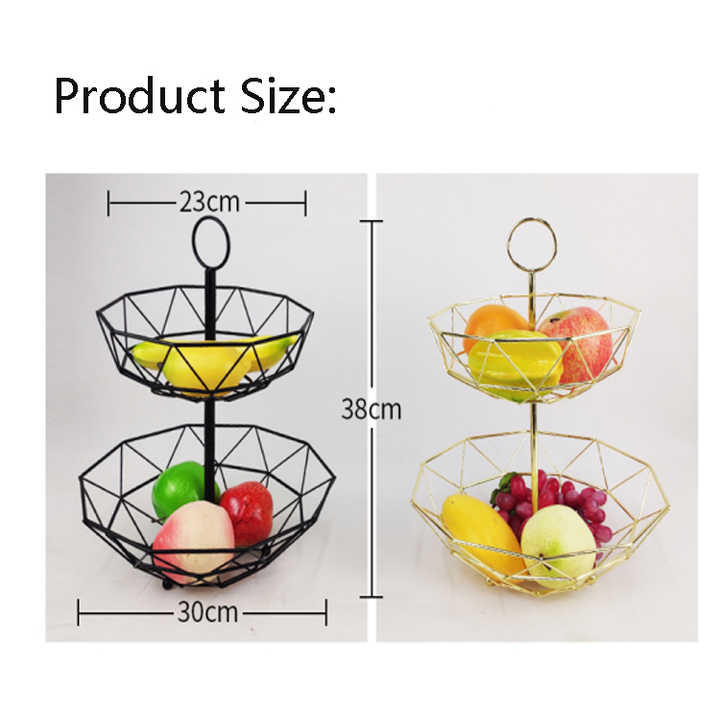 metal fruit basket 