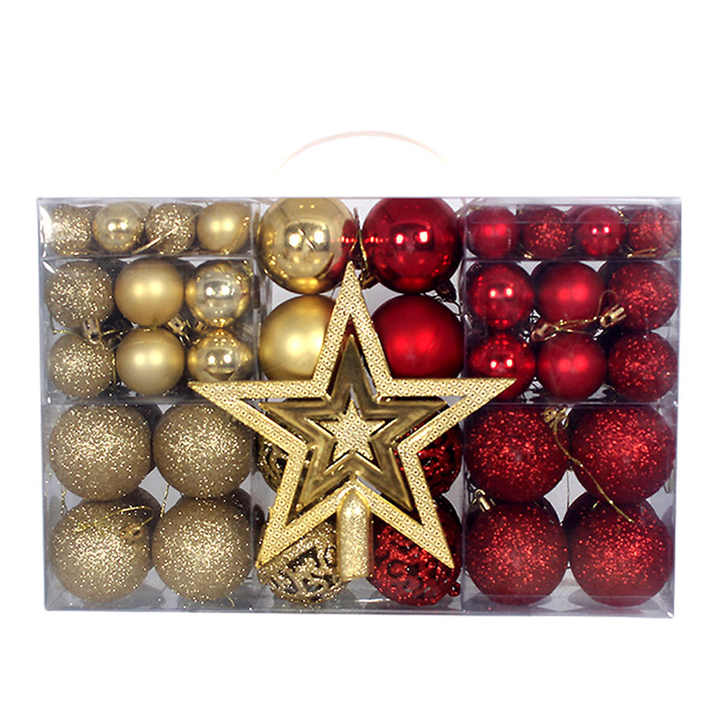 Shatterproof Plastic Christmas Balls 