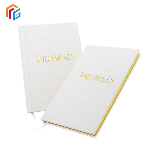 دفتر يوميات أبيض مخصص مقاس 8×11 بوصة دفتر