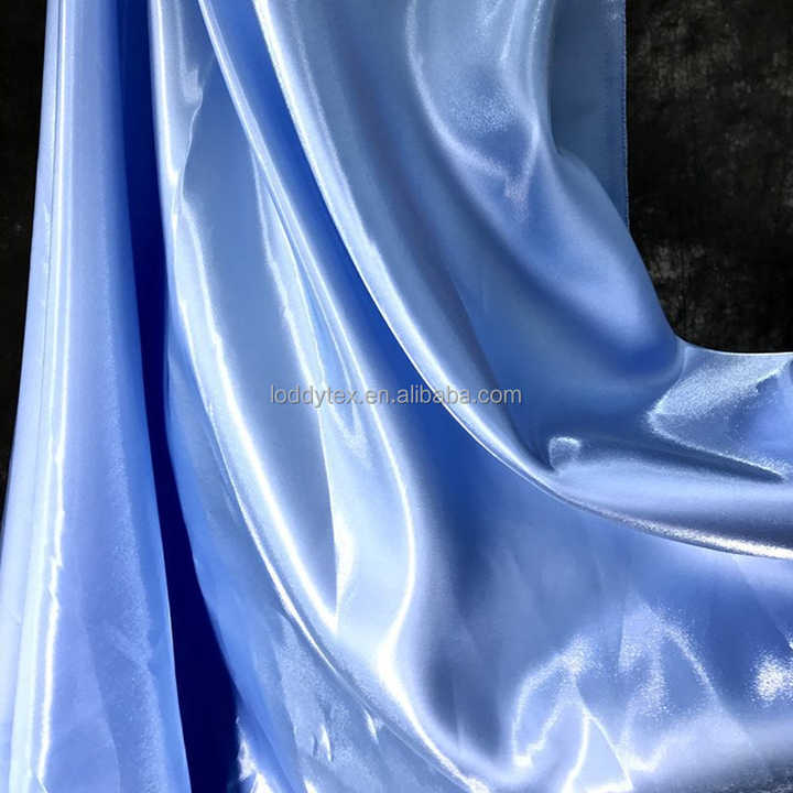 Hot Selling Luxury Shiny Metallic-Liquid Satin Fabric 