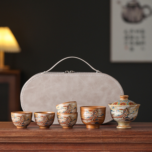 Dong Huang Kuichao Maotai Handmade Tea Set 