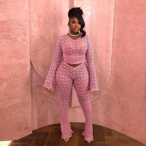 Two-piece full-figure outfit