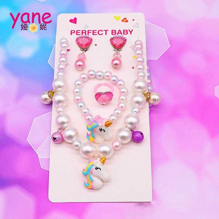 Popular Gift for Kids - Unicorn Jewelry Set for Girls 