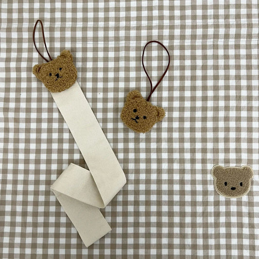 Cute Korean Bear Hair Bow Holder Hair Accessories