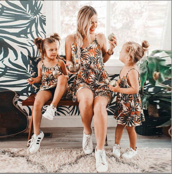 Mother and daughter set 