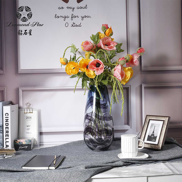 Handmade Diamond Star New Design Colorful Flower Home Decorنجمة ماسية مصنوعة يدويًا تصميم جديد زهرة ملونة لديكور المنزل